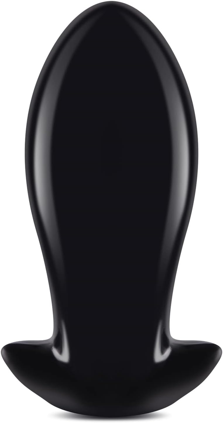 Aobrong Plug, Dildo, Super Soft Egg-shaped Butt Plug for Anus Dilator, Masturbator, Toys for Anus Expansion, Prostate Massager, Sex Toy for Women, Men, Couples (Black L)