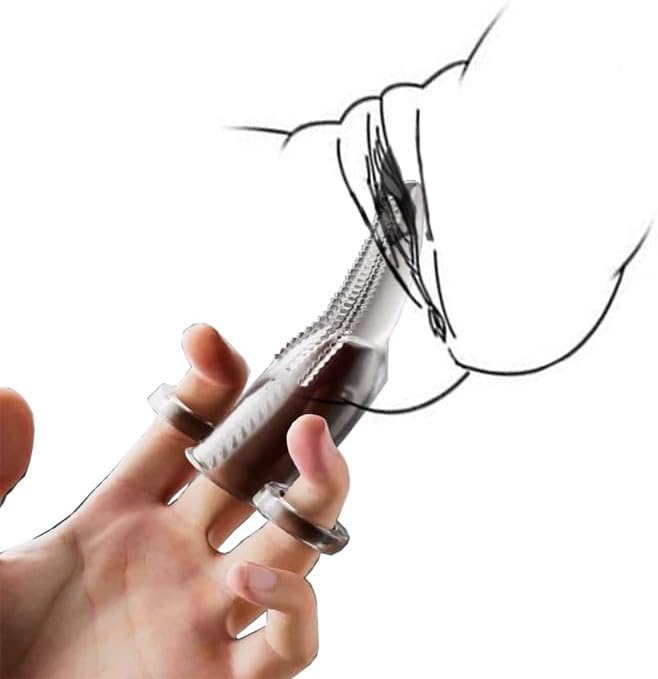 Silicone Finger Covers - Sensual Sex Toy for Couples, Finger Covers for Clitoris Stimulation and Intense Foreplay – Bild 3