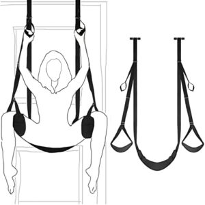 TRQOYTU Women Love Swing Sex Swing Door Swing BDSM Bondage Suit Sex Swing Couple Sex Toy Adult Sling Sex Swing Broadband Pad Extreme SM Bondage Suit