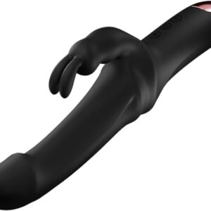 Rabbit Vibrator Vibrator G-Spot Dildo Sex Toy for Women 10 Vibration Modes Sex Toy for Women Rabbit Vibrators Dildos, Black