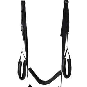 GYLEJWH Love Swing Door Swing SM Bondage Set with Stainless Steel Support Bar Sex Swing Sex Toy (Can Load 150 kg)