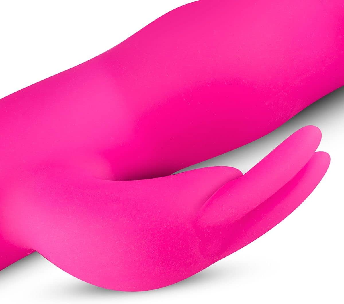 Rabbit Vibrator, Flexible, 10 Vibration Modes, Waterproof, Pink – Bild 2