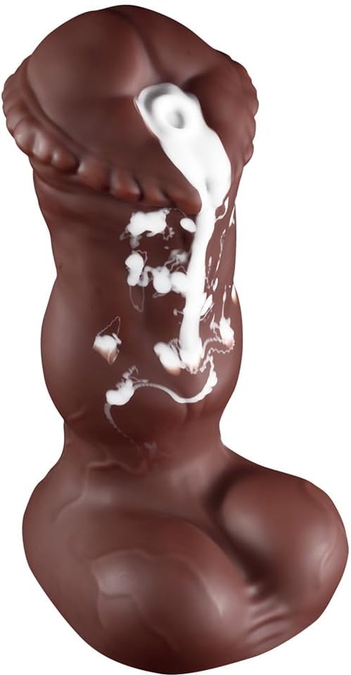 Wxcbd Realistic Horse Dildo Animal Dildo S/M/L with Suction Cup Big Silicone Horse Dildo Plug Monster Flexible Dildo Prostate G-Spot Didlo Tail Sex Toy for Women Men (S)