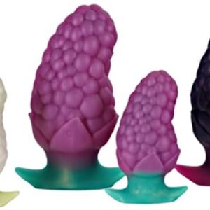 Plug Fantasy Animal Dilo Tail Butt Plug Alien Dildo with Strong Suction Cup Liquid Silicone Soft G-Spot Sex Toy for Women Men Couples Monster Knot Dildo XXL