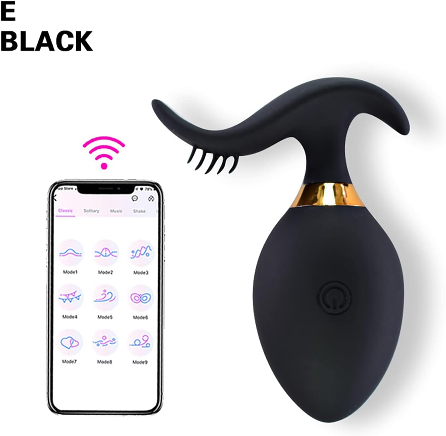 ZWFUN App Controlled G-Spot Ball Vibrator, Female Vagina Stimulator Massager for Women Wireless Remote Control Vibrators Carry Vibrating Egg Toy for Couples (Black-E) – Bild 9