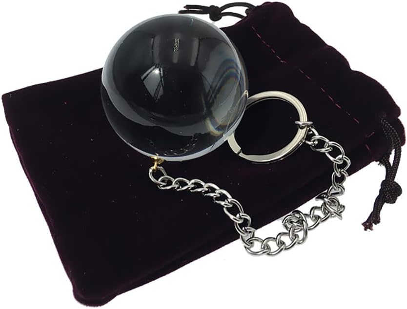 Xuomt Set of 3 Long Chain Glass Balls Chain Beads Plug Set Glass Beads Crystal Balls Vaginal SM Erotic Sex Toy for Adults for Men Women (70 mm) – Bild 7