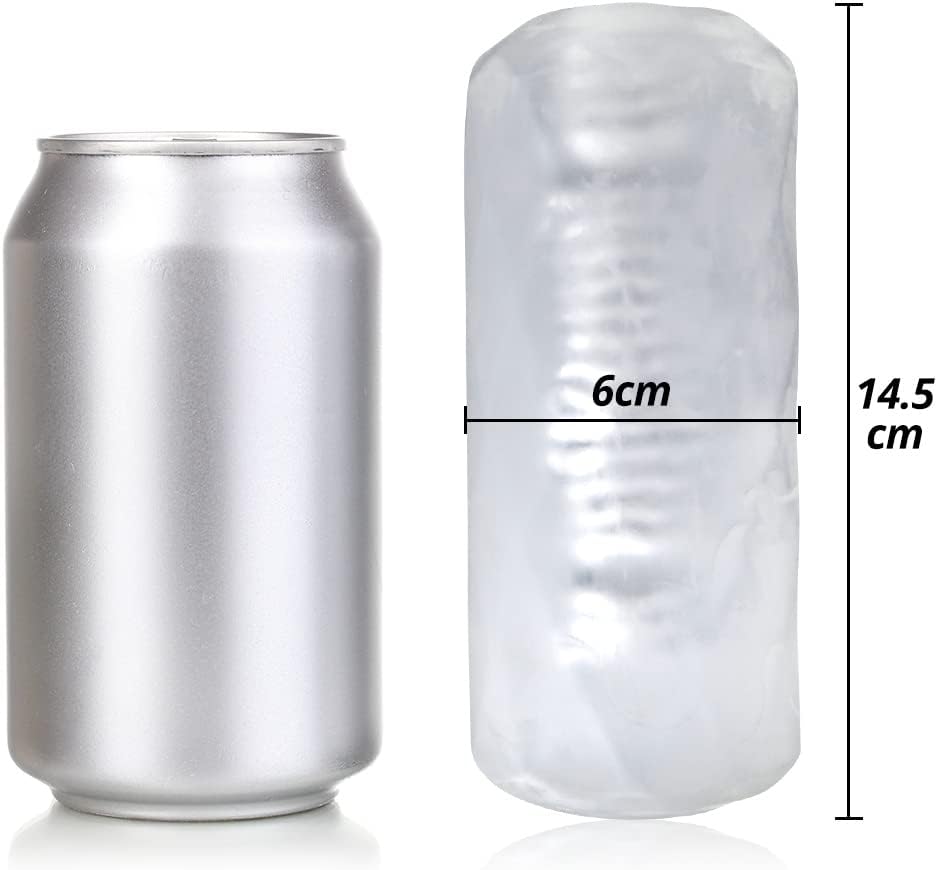 SXOVO Reusable Masturbation Aid for Men, Mini Masturbator Cup Transparent Masturbating Manual Masturbator Man Sex Toy for Man Cup Portable Masturbators Sex Toy – Bild 3