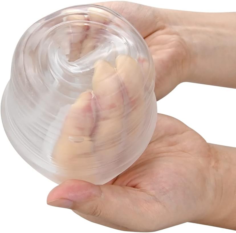 SXOVO Reusable Masturbation Aid for Men, Mini Masturbator Cup Transparent Masturbating Manual Masturbator Man Sex Toy for Man Cup Portable Masturbators Sex Toy – Bild 5