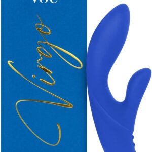 VOU by Amorelie Premium Rabbit Vibrator Virgo Clitoris and G-Spot 2 x 7 Levels Dual Motor