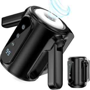 Electric Masturbator Hands-Free Cup with 6 Telescopic Functions Sex Toy for Men, Pocket Pussy Masturbating for Men, Masturbators