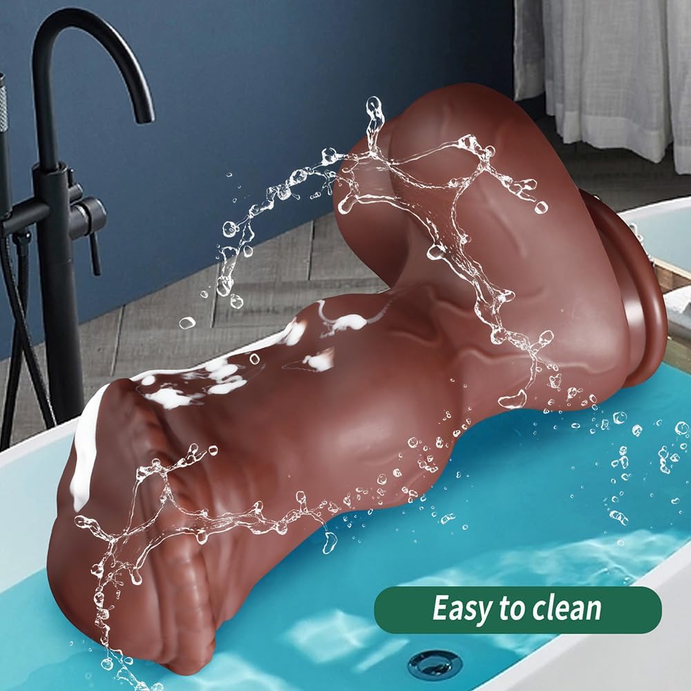 Wxcbd Realistic Horse Dildo Animal Dildo S/M/L with Suction Cup Big Silicone Horse Dildo Plug Monster Flexible Dildo Prostate G-Spot Didlo Tail Sex Toy for Women Men (S) – Bild 7