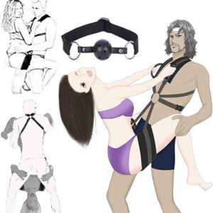 Sex Swing for Adults Love Swing Sex Swing for the Blanket BDSM Restraints Sex Set Bed Bondage Sex Swing SM Fetish Sling Trainer Swings Erotic Sex Toy