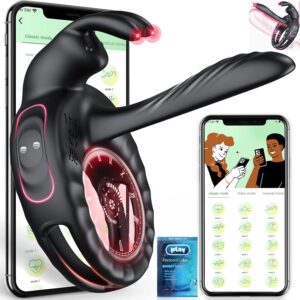 Ring Vibrator Sex Toy for Couples – Rings Sex Toy for Men Sex Toys, Ring Sex Toy for Couples Sex Clitoris Cock Ring, Sex Toy Sets for Men Couples Vibrator Sets