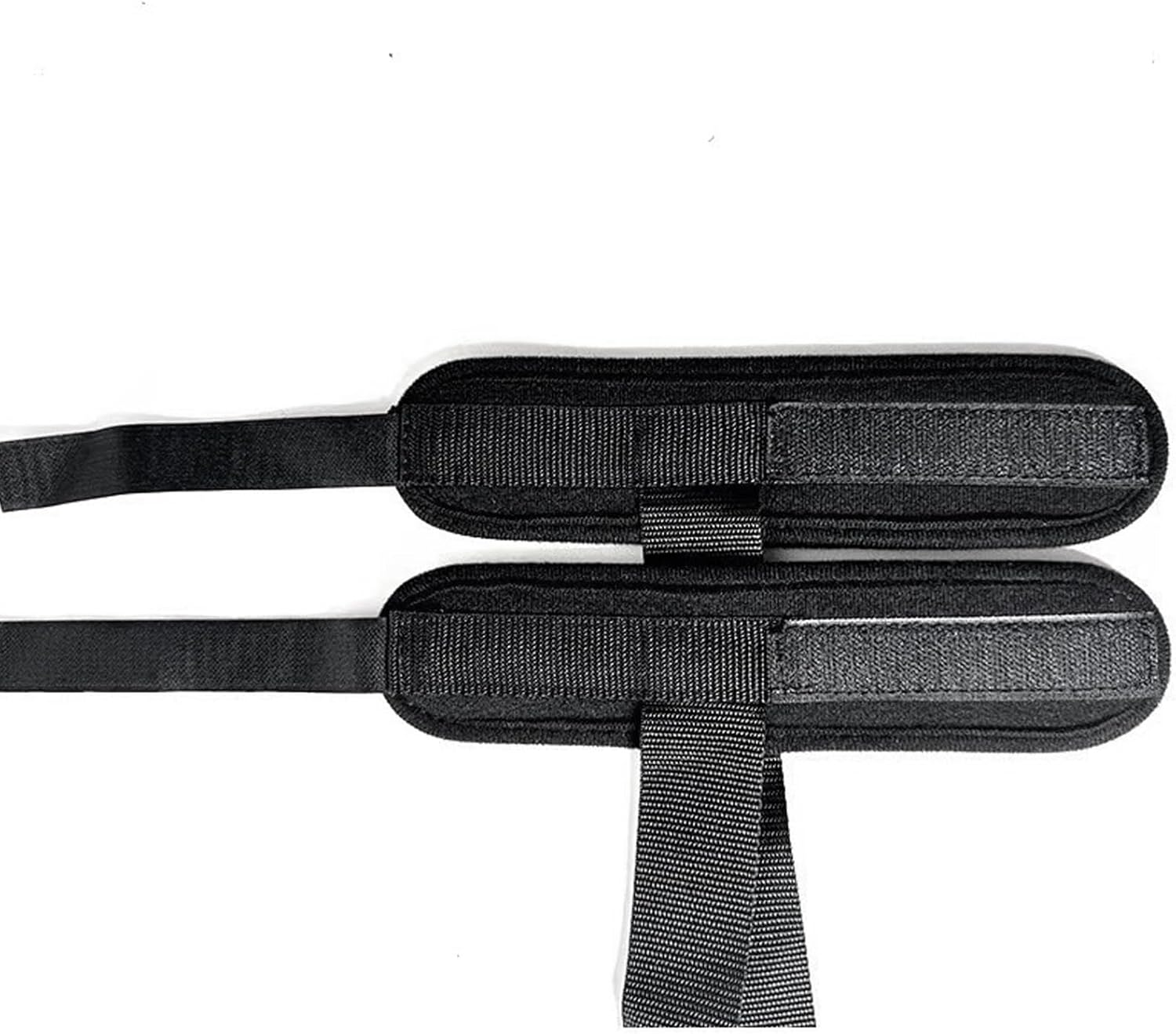 BDSM Handcuffs Sex Bed Bondage Set with Handcuffs Ankle Restraints Adjustable Thigh Bandage Ropes & Nipple Clamps Nipples & SM Eye Mask, BDSMs Toy Hard Restraints Sex Set – Bild 8