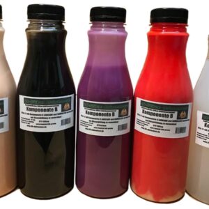 3d-abdruckset Silicone 2K Skin-Friendly 1 kg Addition Crosslinking 2 K Moulding Compound in Colour of Your Choice for Impressions of Any Kind Such as Sex Toys, Model Making, Skin Impressions, Purple