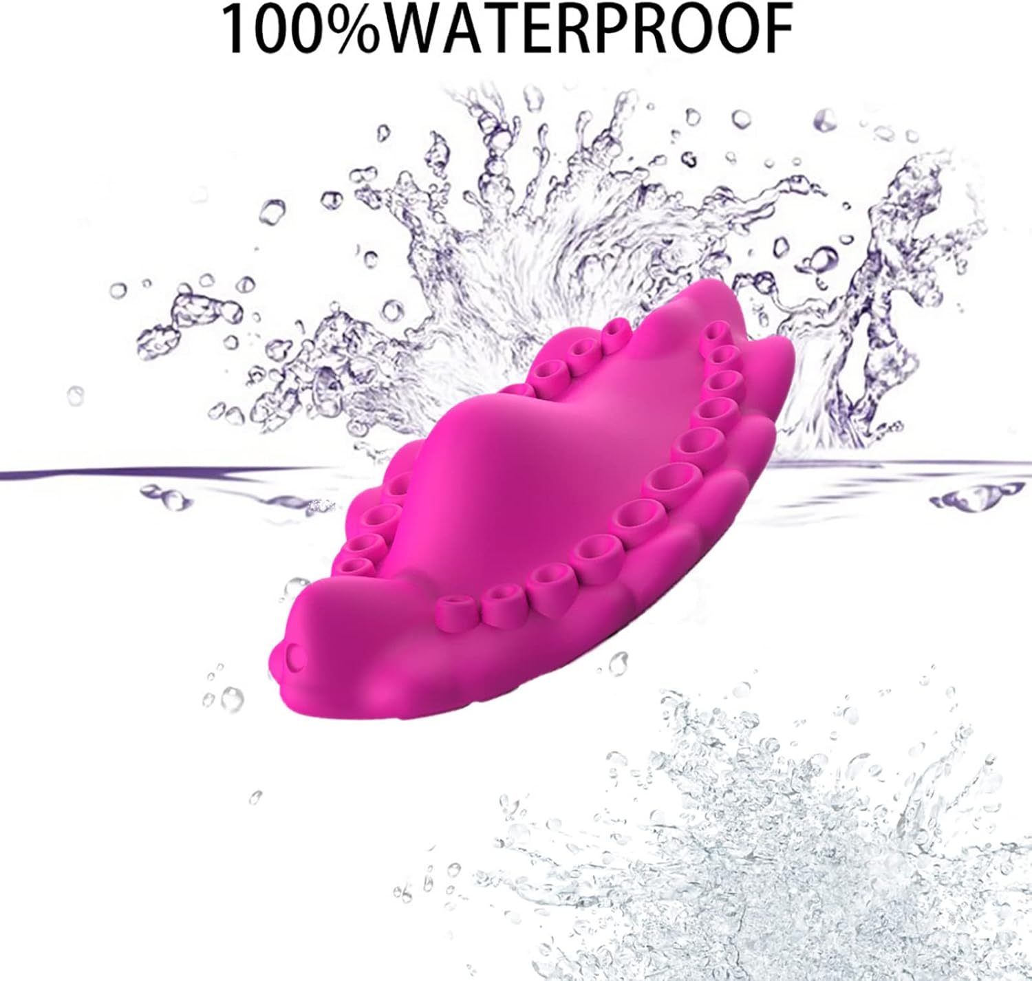 ChicLSQ App Bluetooth Panties Vibrating Egg with 10 Vibration Modes Mini Butterfly Vibrators for Her Clitoris Vagina and G-Spot Stimulation Portable Bullet Vibrator Sex Toy for Women Couples (B) – Bild 6