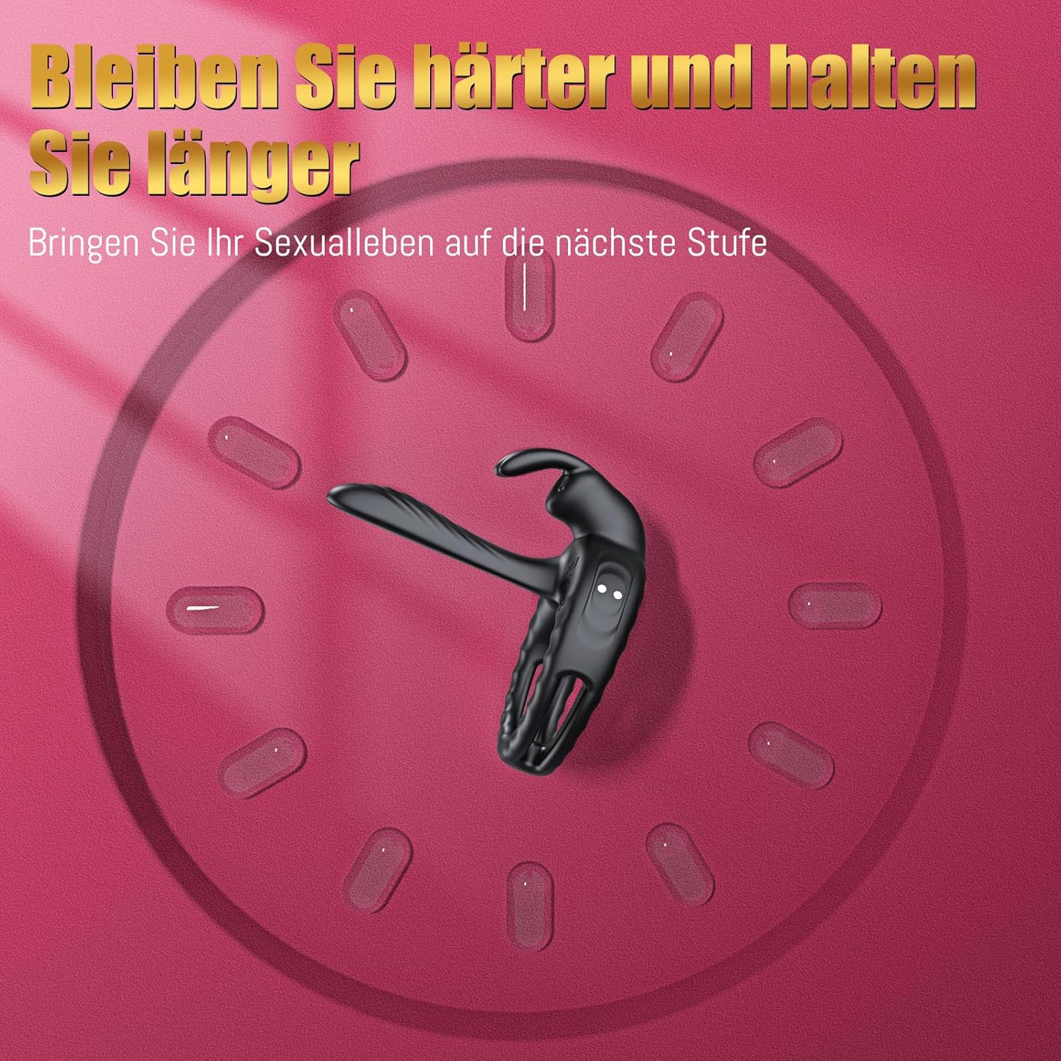 Ring Vibrator Sex Toy for Couples - Rings Sex Toy for Men Sex Toys, Ring Sex Toy for Couples Sex Clitoris Cock Ring, Sex Toy Sets for Men Couples Vibrator Sets – Bild 7