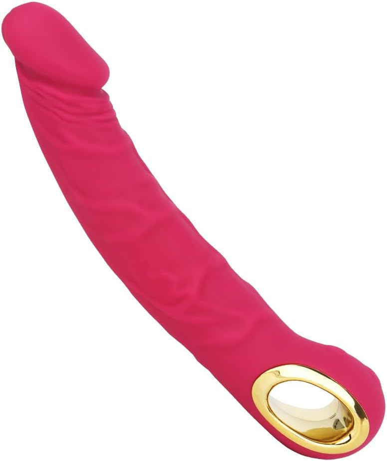 GKLWEJ G-Spot Vibrators, 22.1 cm/8.7 Inch Silicone Classic Vibrator Vibration for Women with Ring, Clitoris Vibration for Women with 10 Modes Vibrators, Sex Toy for Couples, Massage Stick – Bild 7