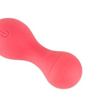 ORION Love Balls – Vibrating Love Balls for Women, Effective Pelvic Floor Training, for Travel, 10 Vibration Levels, with Return Strap, Red