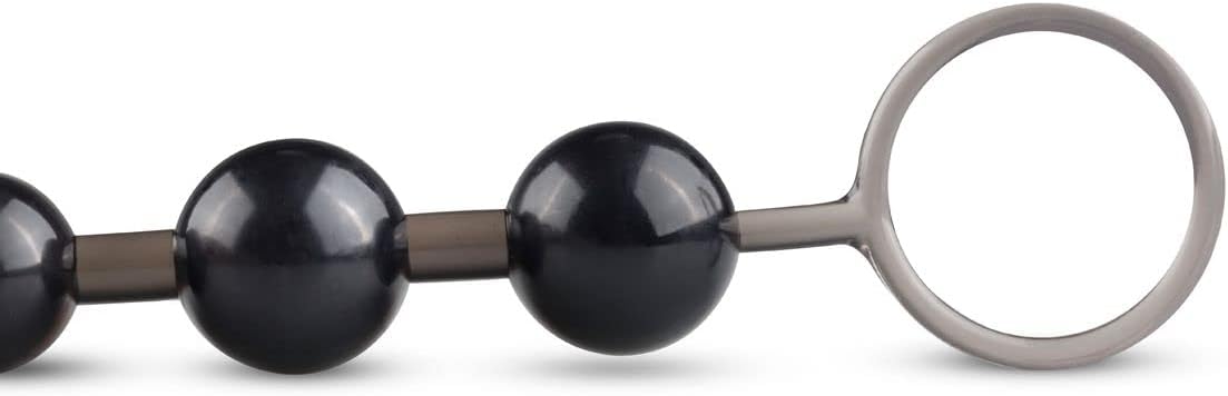 Necklace with Ring, Robust Material, Flexible, Black Easytoys – Bild 3