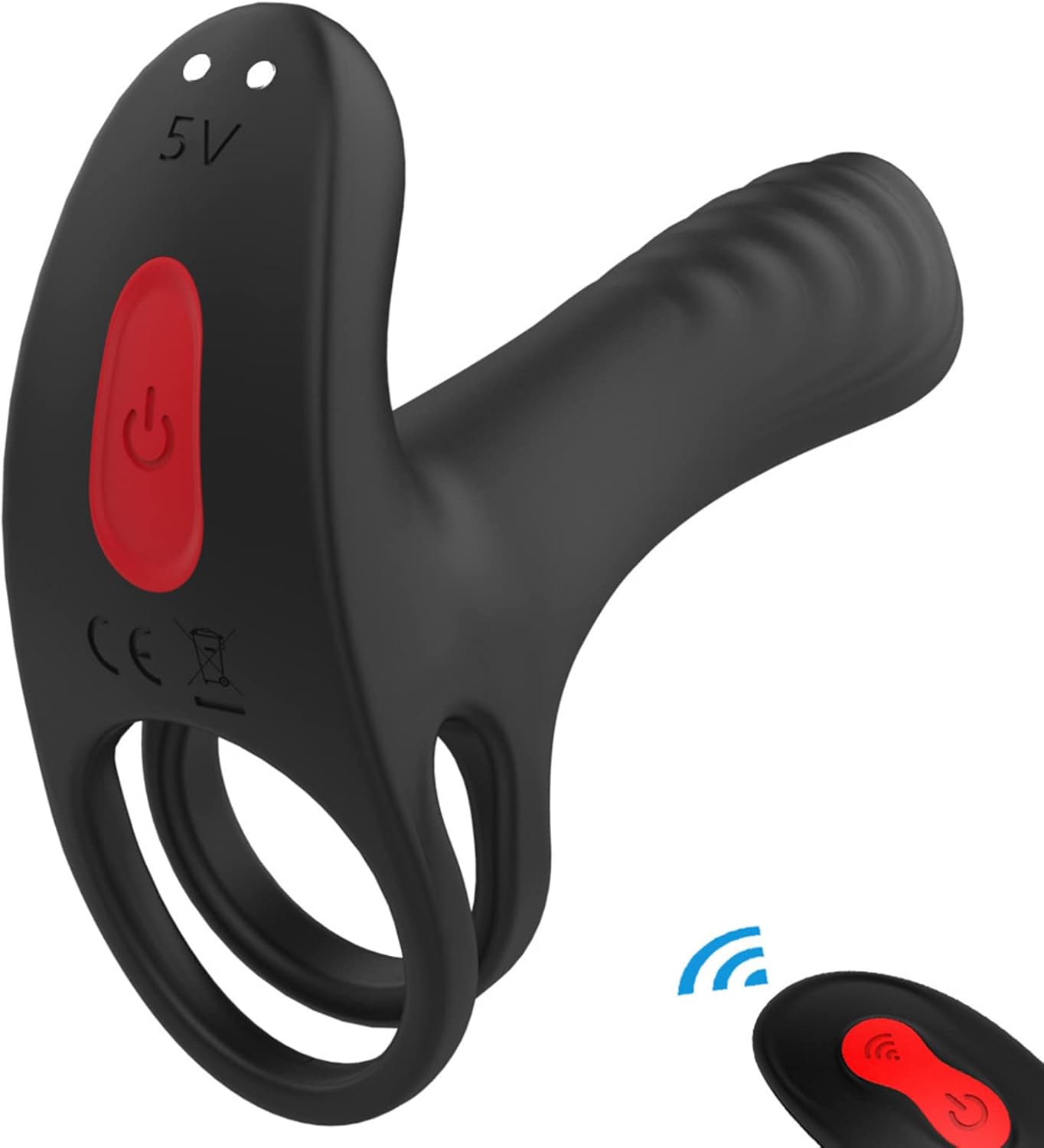 Ring Vibrator Sex Toy for Couples, Ring Erotic Sex Toy for Men with 9 Vibration Modes, Sex Toy Sets for Men Couples Vibrator Sets – Bild 8