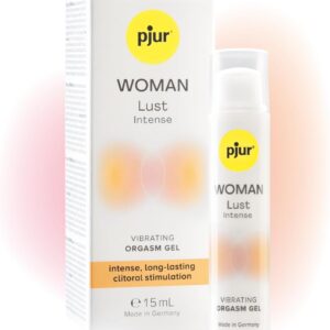 pjur WOMAN Lust Intense (15 ml) – Water-Based Orgasm Gel for Women – Tingling, Intense Clitoris Stimulation, Stimulating up to 15 Minutes