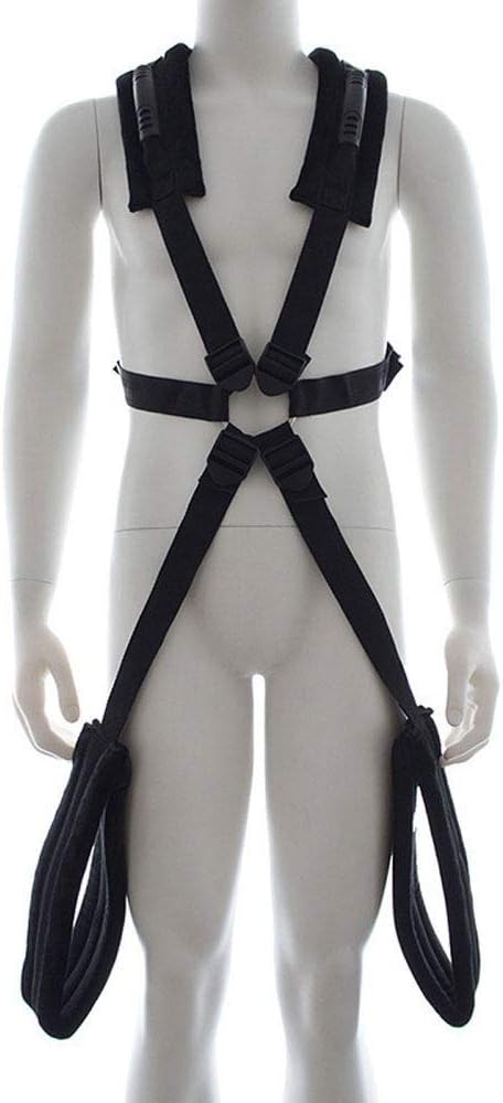 SM Bondage Sex Love Swing / Swings Set, Sexual Posture Tools with Adjustable Nylon Belt, Restraint/Restraint System, Slave Fetish Erotic Sex Toy for Lovers, Couples – Bild 6