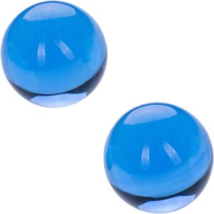 GLASSVIBRATIONS Love Balls Aquamarine Blue Diameter 3.0 cm