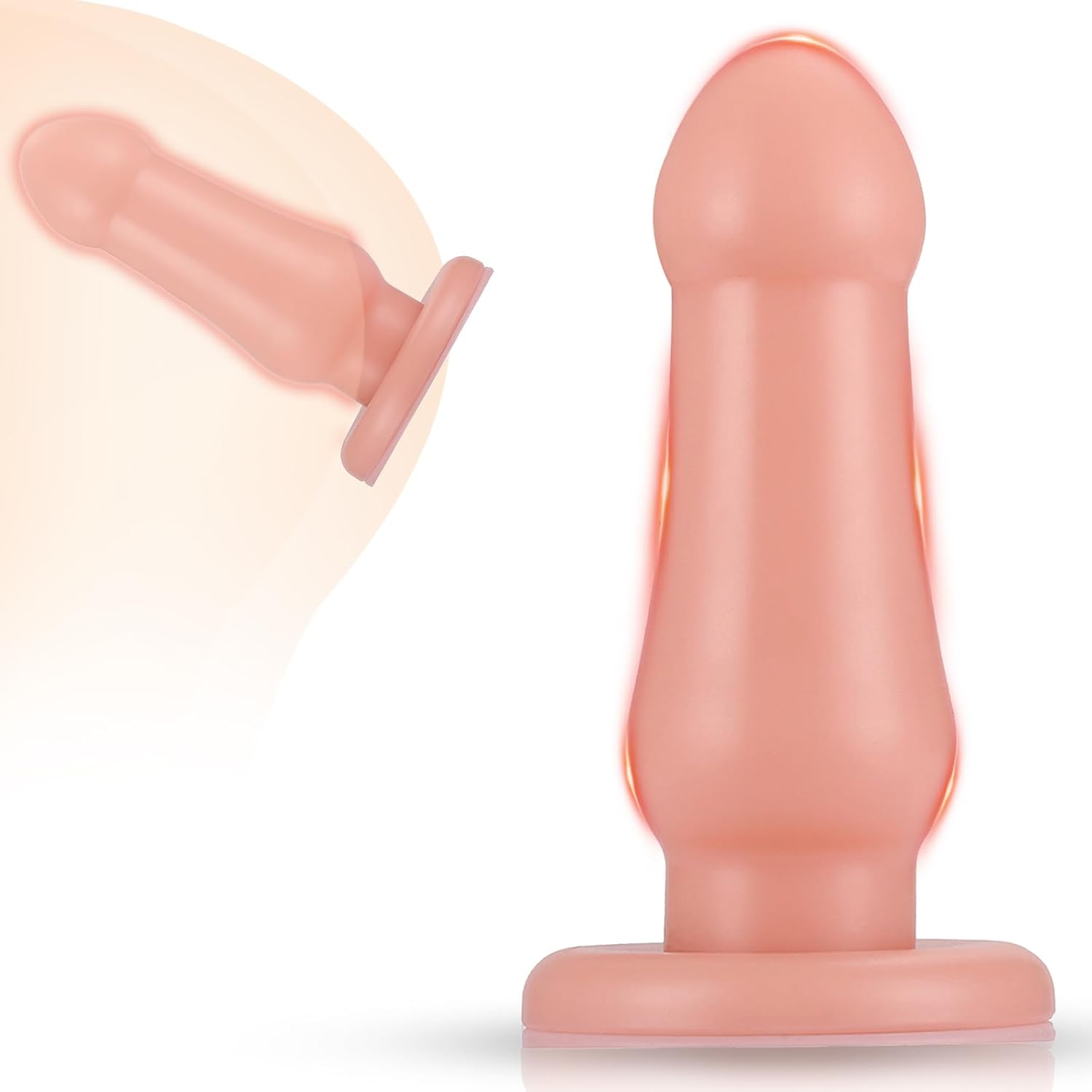 BDSMAGE Dildo XXL with Suction Cup, Plug Butt Plug Toys Plugs Sex Toy Stretcher Toys Erotic Sex Toy from 18 for Couples Women Men Extreme (Flesh Colour)