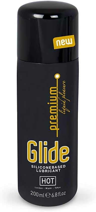 HOT Premium Silicone Glide Lubricant, 200 ml