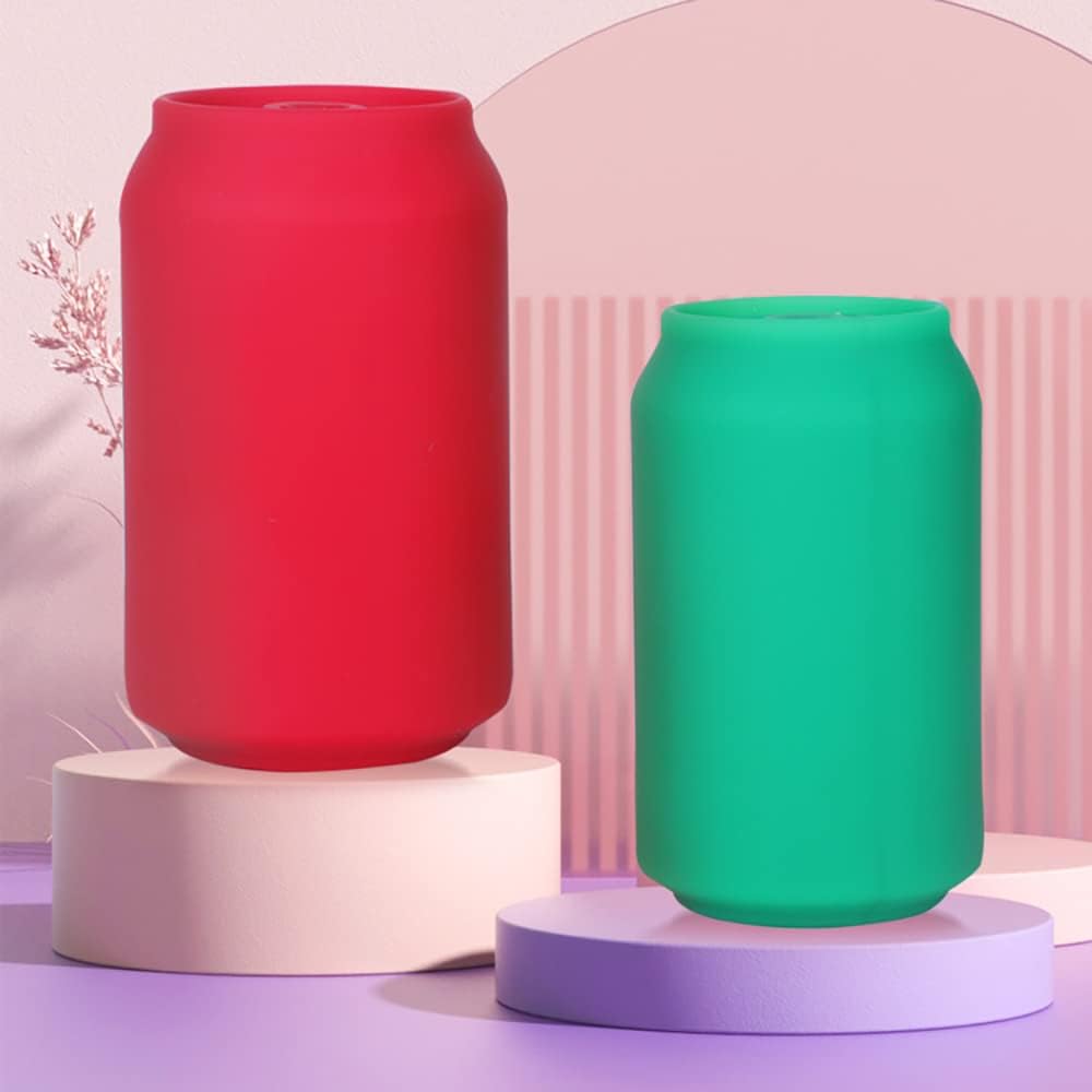 Jixaxe Liquid Silicone Plug with Stainless Steel Chain Cola Cans Shape Butt Plug Balls Chain Butt Plug Anus Dilator Stimulator Sex Toy for Couples Women Men (Green) – Bild 7