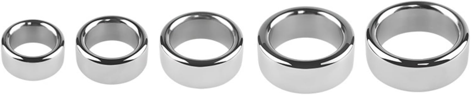 Ring - Sex Toy for Couples Testicle Ring Made of Metal in 5 Different Sizes Glans Ring for Men Metal Ring Stainless Steel for Long Lasting Male Erections (26 mm) – Bild 6