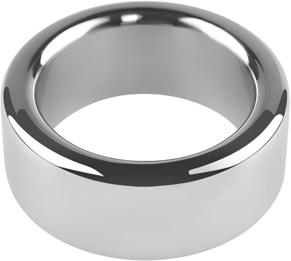 Ring - Sex Toy for Couples Testicle Ring Made of Metal in 5 Different Sizes Glans Ring for Men Metal Ring Stainless Steel for Long Lasting Male Erections (26 mm)