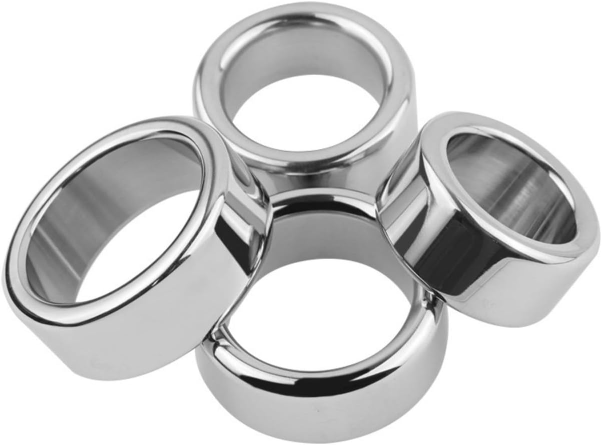 Ring - Sex Toy for Couples Testicle Ring Made of Metal in 5 Different Sizes Glans Ring for Men Metal Ring Stainless Steel for Long Lasting Male Erections (26 mm) – Bild 7