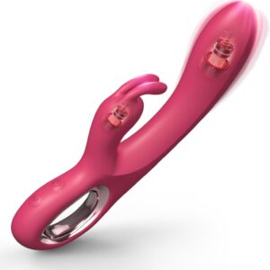 Jinqian Rabbit Vibratoes for Women with 10 Vibration Modes Dildo Vibrator Sex Toy for Women G Spot Vibration for Women Squirt Clitoris Stimulator for Her Sex Toy Set for Woman