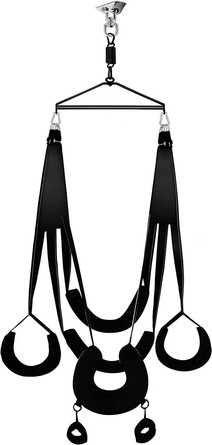 BDSM Love Swing Sex Swing for the Ceiling Bondage Set Love Swing Sex Swing Sex Swing for Couples with Extreme Sex Door Swing Slave SM Set BDSM Set – Bild 5