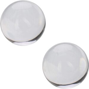 GLASSVIBRATIONS Crystal Clear Love Balls Diameter 3.0 cm