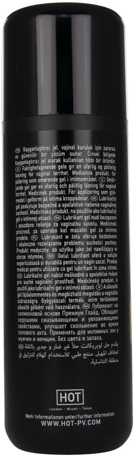 HOT Premium Silicone Glide Lubricant, 200 ml – Bild 2