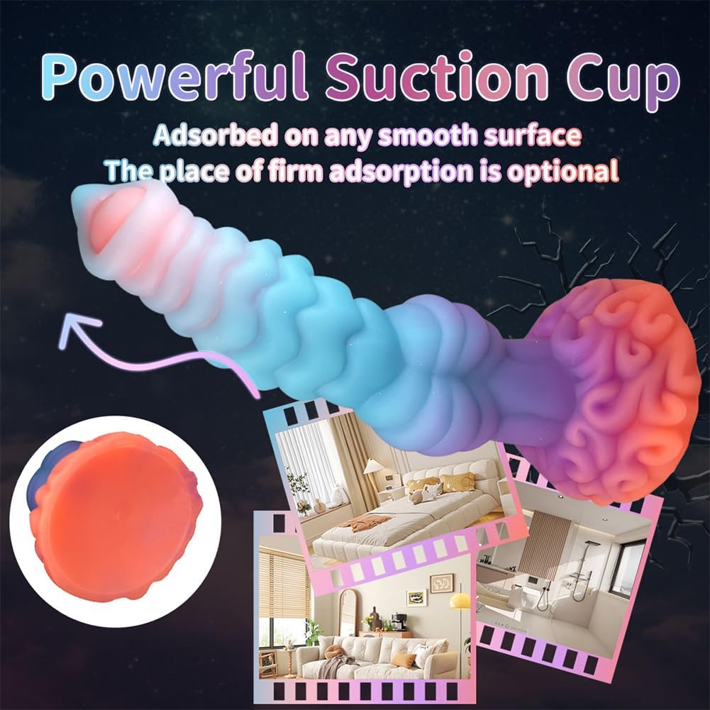 Seckoe Dog Dildo Animal Realistic Dildo Sex Toy for Women Dildo with Strong Suction Cup Horse Wolf Horse Dildo Animal Dildo – Bild 6