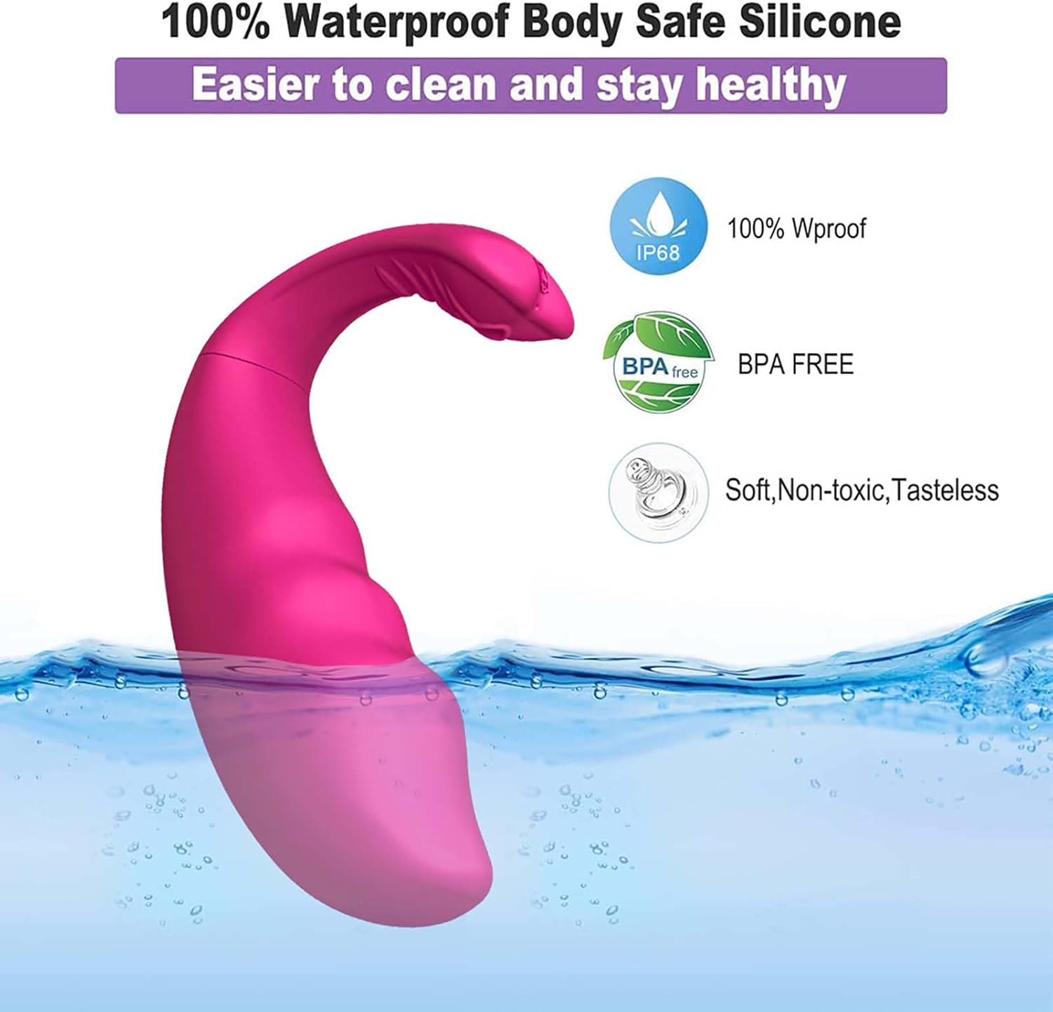 Vibration for Women with App Vibrator Sex Toy for Women with 9 Vibration Modes Vibrator Died Women Clitoris G-Spot Sex Toy Wearable Sex Toy for Couples Portable Dildo – Bild 6