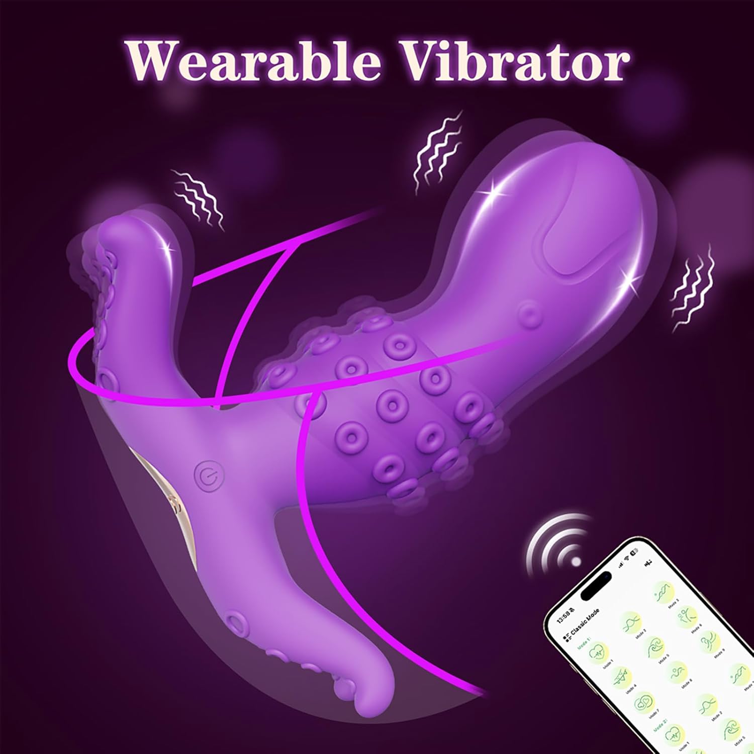 G-Spot Vibrator with 9 Modes Dildo Vibration for Women App Control Sex Toy for Women Vibrator Sets for Women Quiet Sex Toy for Couples USB Rechargeable LZYLWC – Bild 5