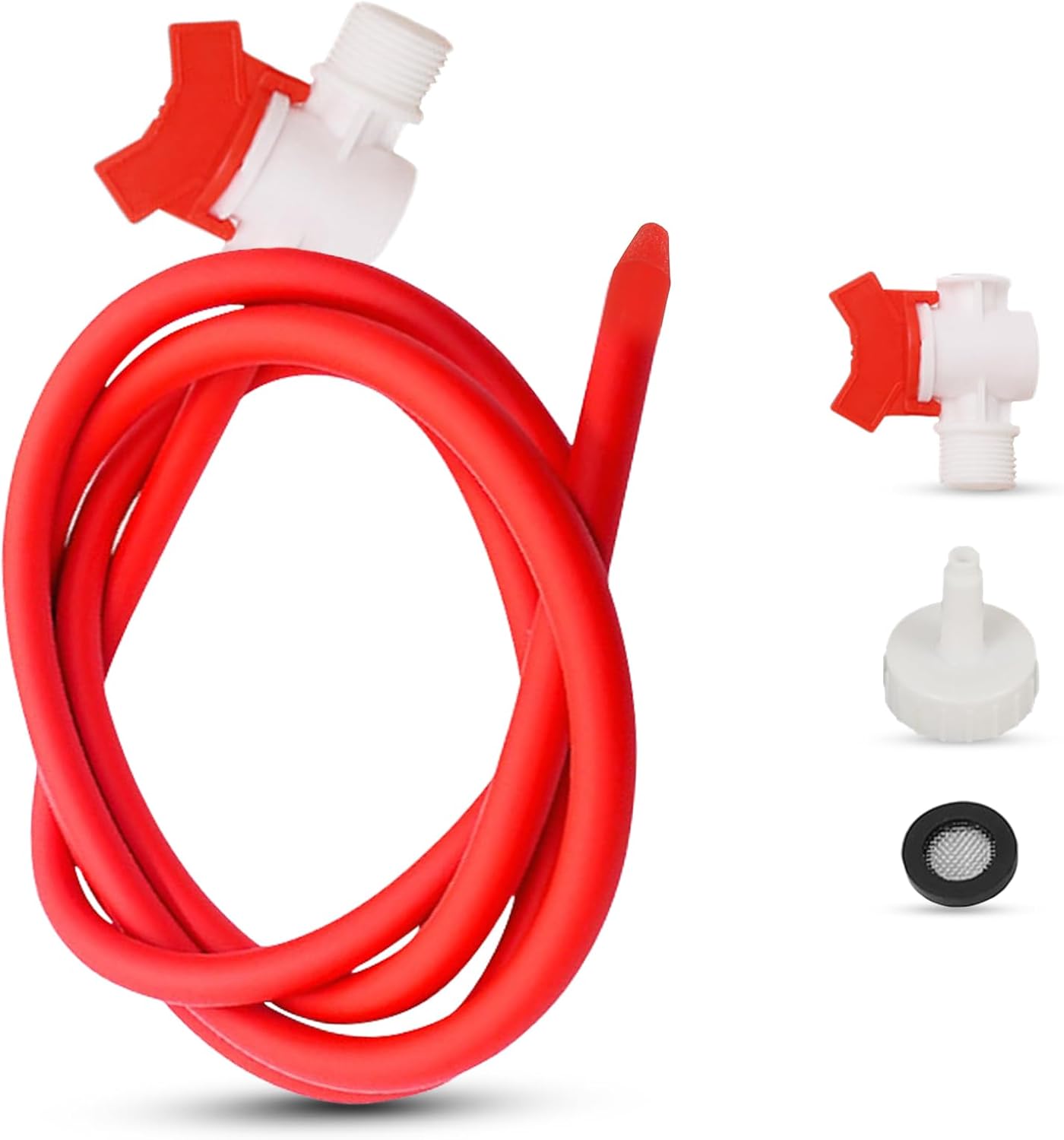 200 cm Shower Butt Plug Red, Enema for Intestinal Cleansing (with Valve Prevents Backflow), Enema Plug, Enema Plug Dildo, Shower Woman, Shower Men, Shower, Sex Toy Both – Bild 9