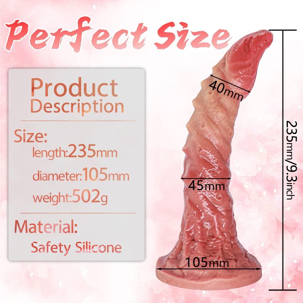 Alien Monster Dildo Realistic Crocodile Dildos Sex Toy for Women Masturbators with Suction Cup Prostate Stimulation Plug G-Spot Dilo Tail for Women for Men sxvytuo – Bild 3