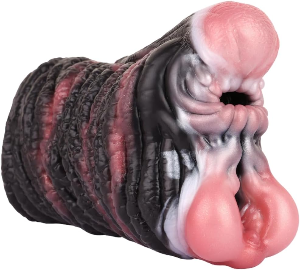 Veyjuns 2 in 1 Realistic Animal Monster Masturbator Pocket Pussy Sexy Double Channel Sex Toy for Men Pockets Pussy Compact Vagina Realistic Pocket Pussy (Elephant 2 Channels) – Bild 7