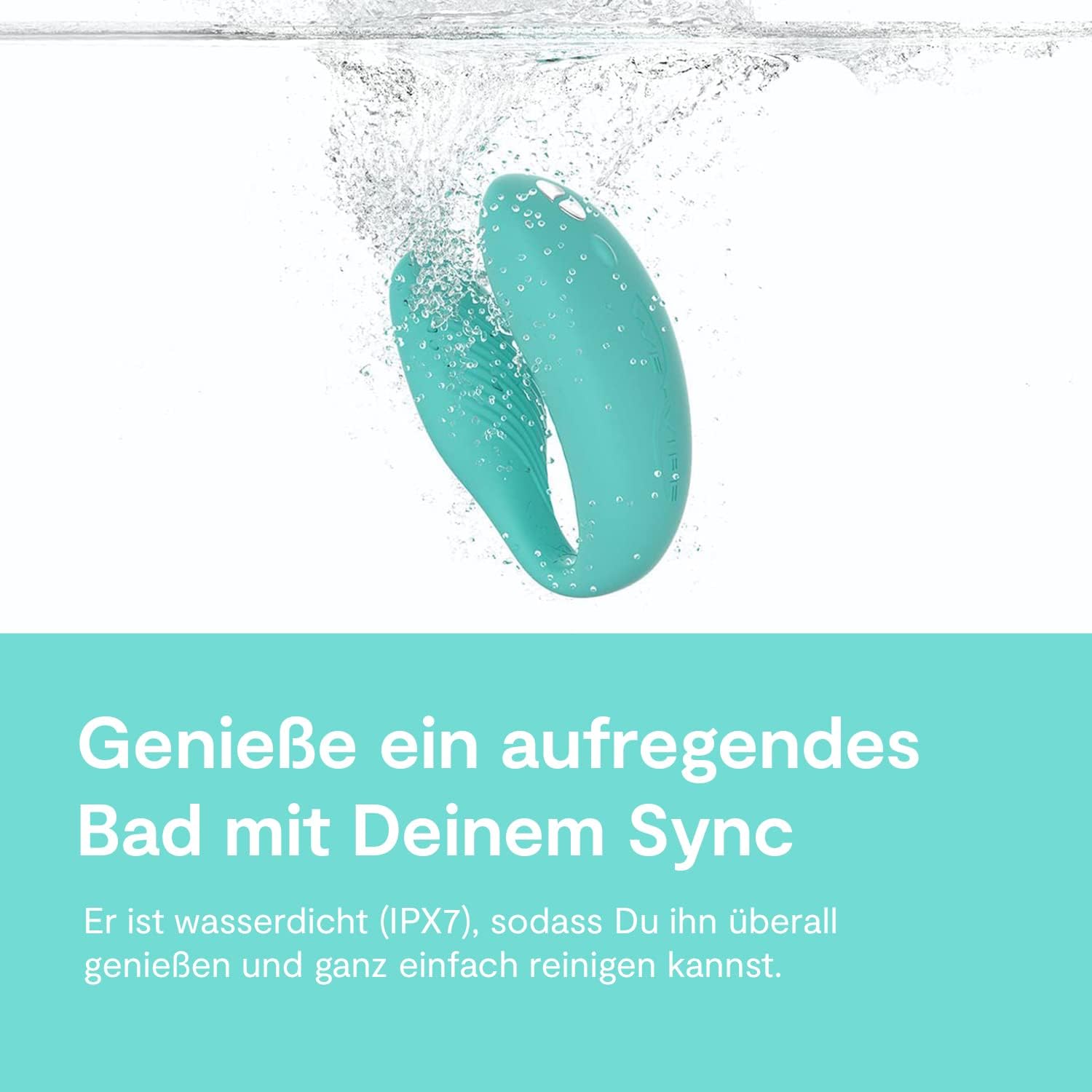 We-Vibe Anniversary Collection Sex Toy Set for Couples - 1 x Couple Vibrator and 1 x Bullet Vibrator - Set of Sync and Tango - with Remote Control and App Control - Waterproof – Bild 5