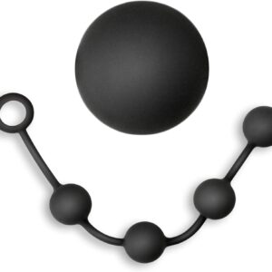 Bullet Snake XL Balls 4.8 cm Diameter 48.0 cm Long Soft Outer Made of Pure Premium Silicone and Hard Inner – Erotic Plug