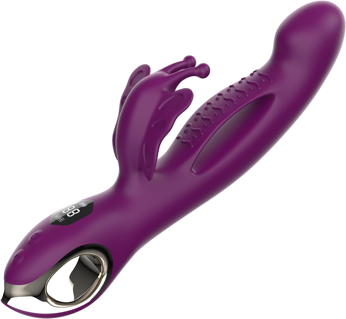 LYAMais Dildo Vibrator Sex Toy for Women Rabbit Vibrator 10 Frequency Vibration 10 Frequency Clitoral Vibration Mode 3 in 1 Dildo Vibrator G-Spot Vibrator for Women Couples Extreme Sex