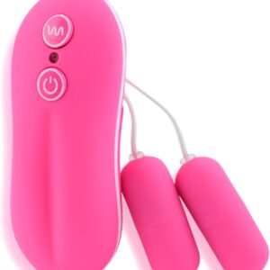 FOPS M14-2 Vibrating Egg with 20 Modes Quiet Mini Vibrator with Cable Control for Women Strong Vibration & Discreet Enjoyment Anywhere Pink Bullet Vibrators & Vibration Eggs Quiet Pink Egg Ball FOPS