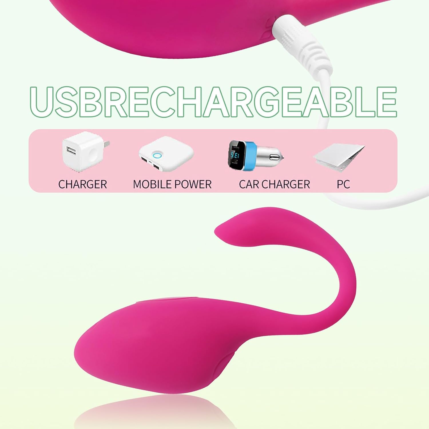 QgLust G-Spot Vibrator, App Controlled Clitoral G-Spot Vibrator, Portable Sex Toy with 10 Frequency Vibrations, 2-in-1 Clitoral and G-Spot Stimulator, The Ultimate Sex Toy for Women – Bild 4