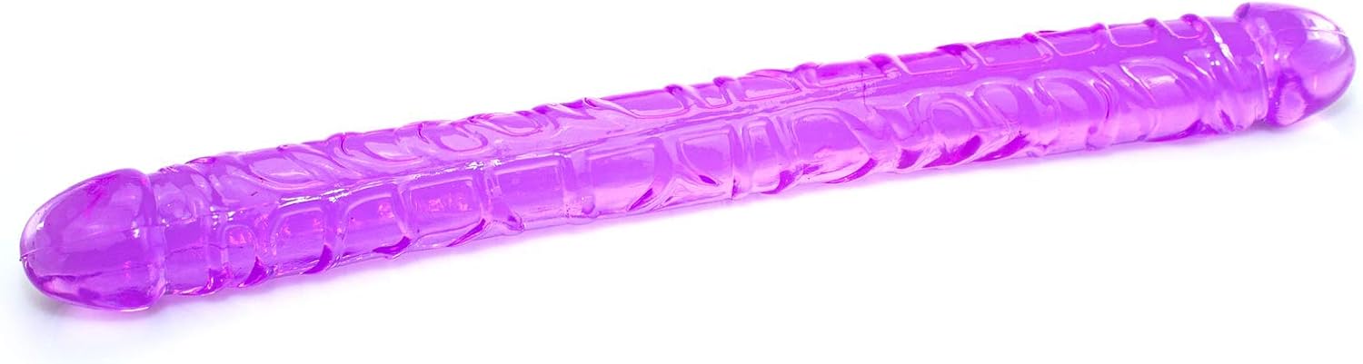 Marietoys Silicone Double Dildo - Double Dildo with Two Acorns - Flexible Sex Toy for Men and Women – Bild 4